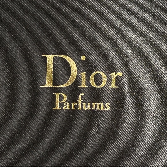 DIOR | Parfums VTG Black Round Travel Makeup Vanity Jewelry Box Case Vacation - Picture 15 of 16